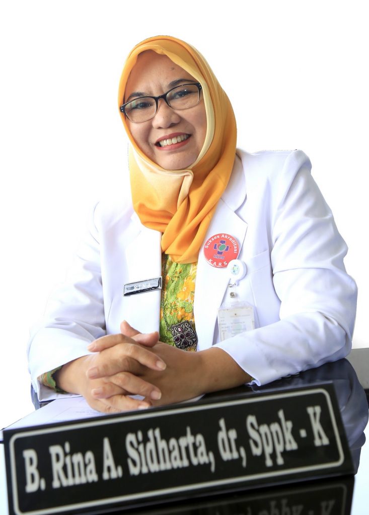 Dr. BRIGITTE RINA ANINDA SIDHARTA, SpPK