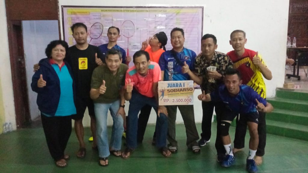 RSUD Dr. Moewardi Raih Juara I Pertandingan Badminton Antar Instansi/ Institusi Kesehatan se-Eks Karesidenan Surakarta & UPT Kemenkes di Jateng